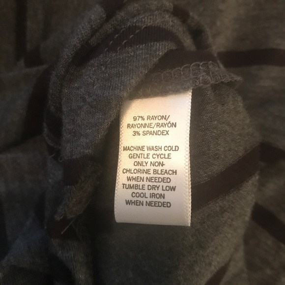 loft 3/4 sleeve striped shirt - Picture 6 of 7